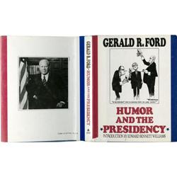 Gerald Ford Signed Book Humor and the Presidency Gerald R. Ford Signed Book: [I]Humor and the Presid