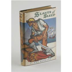 Ron Hubbard SIGNED: Slaves of Sleep 1st EDITION Signed copy of [I]Slaves of Sleep.