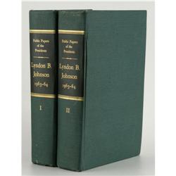 Lyndon B. Johnson Signed Book: Public Papers Lyndon B. Johnson Signed Book: [I]Public Papers of the 