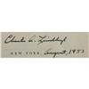 Image 2 : Lindberg: The Spirit Of St. Louis, signed. Charles A. Lindbergh Signed Book: [I]The Spirit Of St. Lo