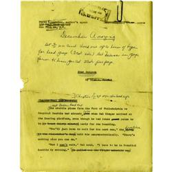 Alan Nourse Typed Manuscript: Star Surgeon. Alan Nourse Typed Manuscript: [I]Star Surgeon,