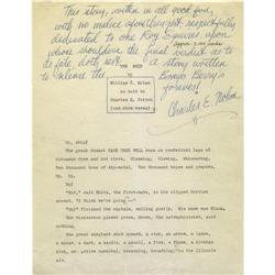 William F. Nolan Typed Manuscript: The Ship. William F. Nolan Typed Manuscript: [I]The Ship,