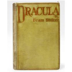 Bram Stoker Signed First Edition Book: Dracula Bram Stoker Signed First Edition Book: [I]Dracula
