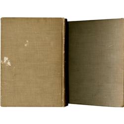 Wm. H Taft Signed Book "League of Nations" 1920 William Howard Taft Signed Book: [I]Taft Papers on L