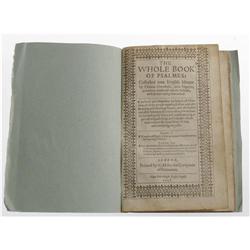 The Whole Book of Psalmes 1638 [I]The Whole Book of Psalmes: Collected into English Meeter...
