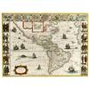 Image 1 : Willem Blaeu map of the Americas, Willem Blaeu map of the Americas,