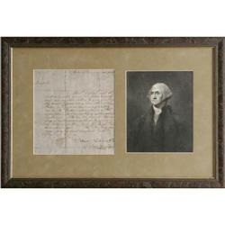 George Washington Autograph Letter Signed  George Washington Autograph Letter Signed,