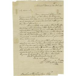 George Washington Autograph Letter Signed  George Washington Autograph Letter Signed,