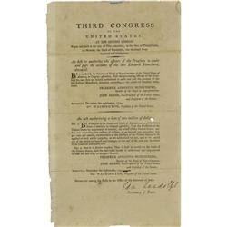 Washington Authorized by Congress 1794 to Borrow George Washington Authorized by Congress in 1794 to