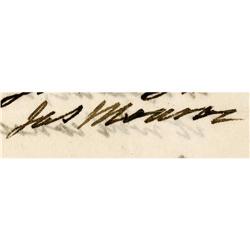 In 1808, James Monroe Writes About a Nomination James Monroe 1808 ALS About Withdrawing a Nomination