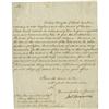 Image 1 : James Monroe Letter Signed James Monroe Letter Signed