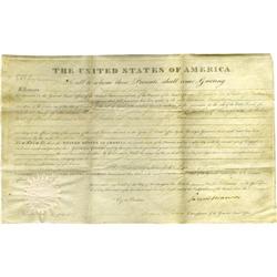 James Monroe Document Signed  James Monroe Document Signed,