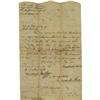 Image 1 : Andrew Jackson DS 1801  Andrew Jackson: A very early document signed twice as a 34 year old Justice 