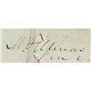 Image 2 : Millard Fillmore Franked Envelope & Letter  Millard Fillmore Letter and Franked Envelope Signed 