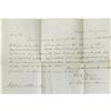 Image 3 : Millard Fillmore Franked Envelope & Letter  Millard Fillmore Letter and Franked Envelope Signed 