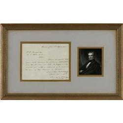 James K. Polk Autograph Letter Signed as Pres. James K. Polk Autograph Letter Signed as President.