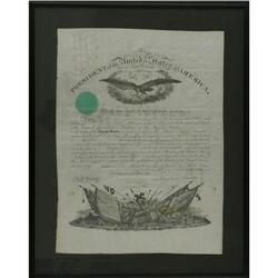 Abraham Lincoln Document Signed Abraham Lincoln Document Signed,