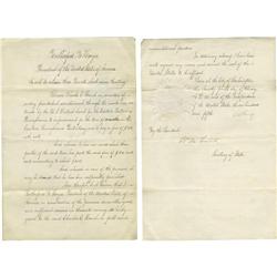 Rutherford B. Hayes Presidential Pardon Signed Rutherford B. Hayes Presidential Pardon Document Sign