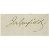 Image 2 : James Garfield Letter Signed : "J.A. Garfield" James Garfield Letter Signed
