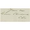 Image 2 : Grover Cleveland Autograph Letter Signed.  Grover Cleveland Autograph Letter Signed 