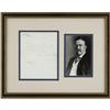 Image 1 : Theodore Roosevelt Typed Letter Signed as Pres. Theodore Roosevelt Typed Letter Signed as President.