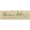 Image 2 : Excellent Content Woodrow Wilson Autograph Lette Excellent Content Woodrow Wilson Autograph Letter S