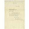 Image 1 : Herbert Hoover Signature On personal stationary  Herbert Hoover Typed Letter,