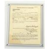Image 1 : Franklin Roosevelts Signed Official Declaration Franklin Roosevelts Signed Official Declaration of C
