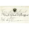 Image 1 : Harry Truman Card To Clark M. Clifford Signed  Harry Truman Card To Clark M. Clifford Signed 