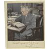 Image 2 : Harry Truman Signed Color Photo as President Harry Truman Signed Color Photo as President.