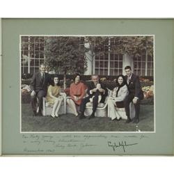 LBJ and Lady Bird Inscribed Signed Photograph LBJ and Lady Bird Inscribed Signed Photograph,