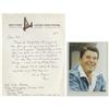 Image 1 : Ronald Reagan Autograph Letter Signed re Horses Ronald Reagan Autograph Letter Signed re: Horses