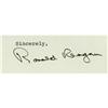 Image 2 : Ronald Reagan Typed Letter Signed  Ronald Reagan Typed Letter Signed,