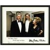 Image 1 : Bill and Hillary Clinton SP with Fabio Bill and Hillary Clinton Signed Photograph