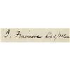 Image 2 : James Fenimore Cooper Autograph Document Signed James Fenimore Cooper Autograph Document Signed