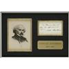 Image 1 : Nathaniel Hawthorne Autographed Note Signed Nathaniel Hawthorne Autographed Note Signed.