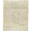 Image 1 : John Jay Autograph Letter Signed In Which He Com John Jay Autograph Letter Signed In Which He Commen
