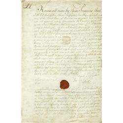 Lafayette Autograph Document Signed:  Lafayette  Lafayette Autograph Document Signed,