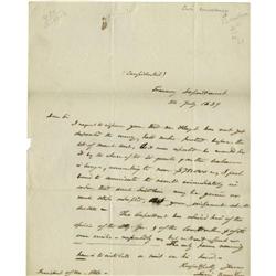 Pair of Levi Woodbury Autograph Letters Signed Pair of Levi Woodbury Autograph Letters Signed,