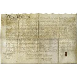 1738 Deed Mentions William Penn  Philadelphia Deed Mentions Former Governor William Penn,