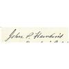Image 2 : John P. Hawkins Autograph Letter Signed. John P. Hawkins Autograph Letter Signed