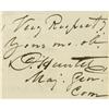 Image 2 : Civil War General David Hunter War-Date ALS Civil War General David Hunter War-Date Autograph Letter