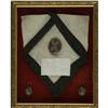 Image 1 : Gen. Robert E. Lee Funeral Relics Gen. Robert E. Lee Funeral Relics: Black-bordered silk handkerchie