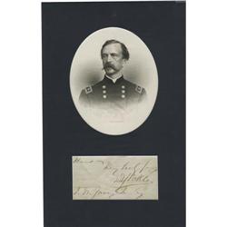 Daniel Sickles His signature,  D. Sickles,  with Daniel Sickles