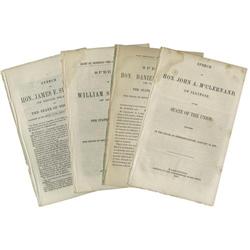 Pre-Civil War 1861 Speeches in Congress Collection of Pre-Civil War 1861 Speeches in Congress