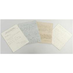 A collection of Slave Document. A collection of Slave Documents and an Interesting Civil War-dated D