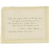 Image 1 : Outstanding AQMS Signed by Poet William Bryant Outstanding AQMS Signed by Poet William Cullen Bryant