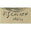 Image 2 : Frederick S. Church Original Drawing Signed Frederick S. Church Original Drawing Signed