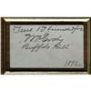 Image 2 : Buffalo Bill Autograph Buffalo Bill Autograph,