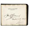 Image 3 : Amelia Earhart, John J. Pershing Autograph Album Amelia Earhart, John J. Pershing, and Al Smith Sign